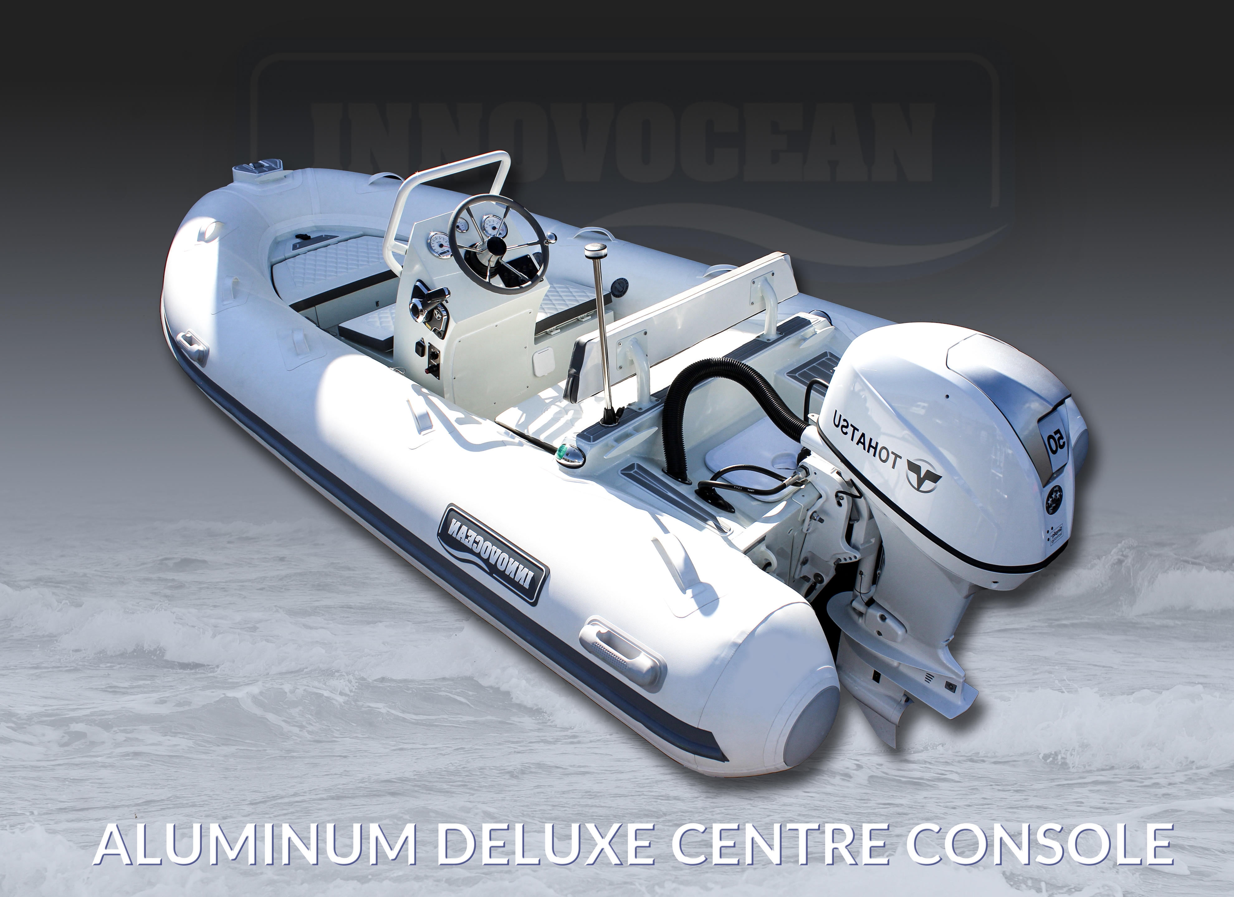 Deluxe Aluminum RIB with Console